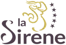 Logo camping la Sirène, partenaire du parc d'attractions Fantassia