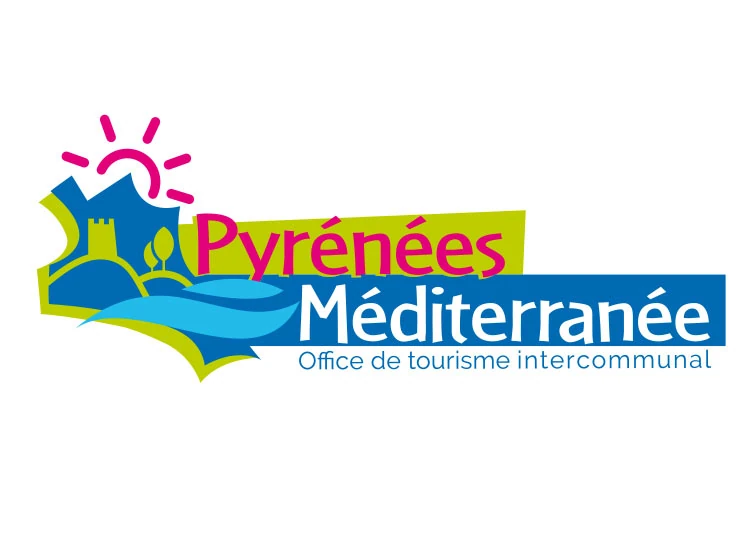 Logo Office de tourisme Pyrénées Méditerranée, page partenaires du parc d'attractions Fantassia