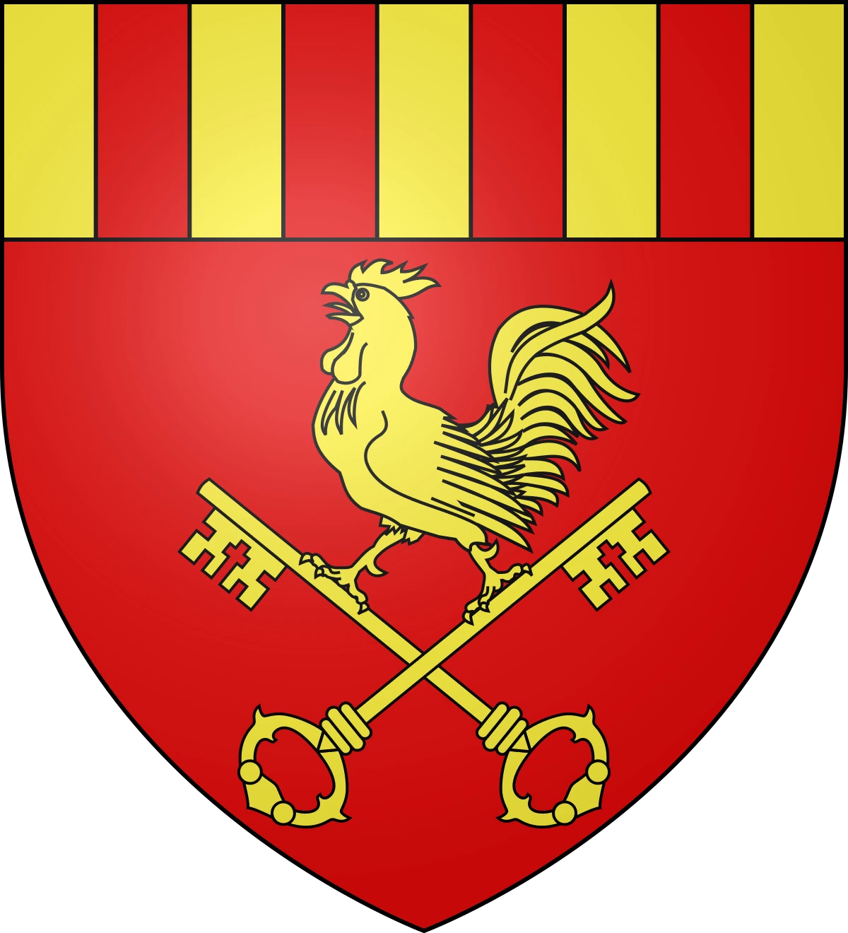 Logo blason ville de Théza, Pyrénées-Orientales, commune partenaire du parc d'attractions Fantassia