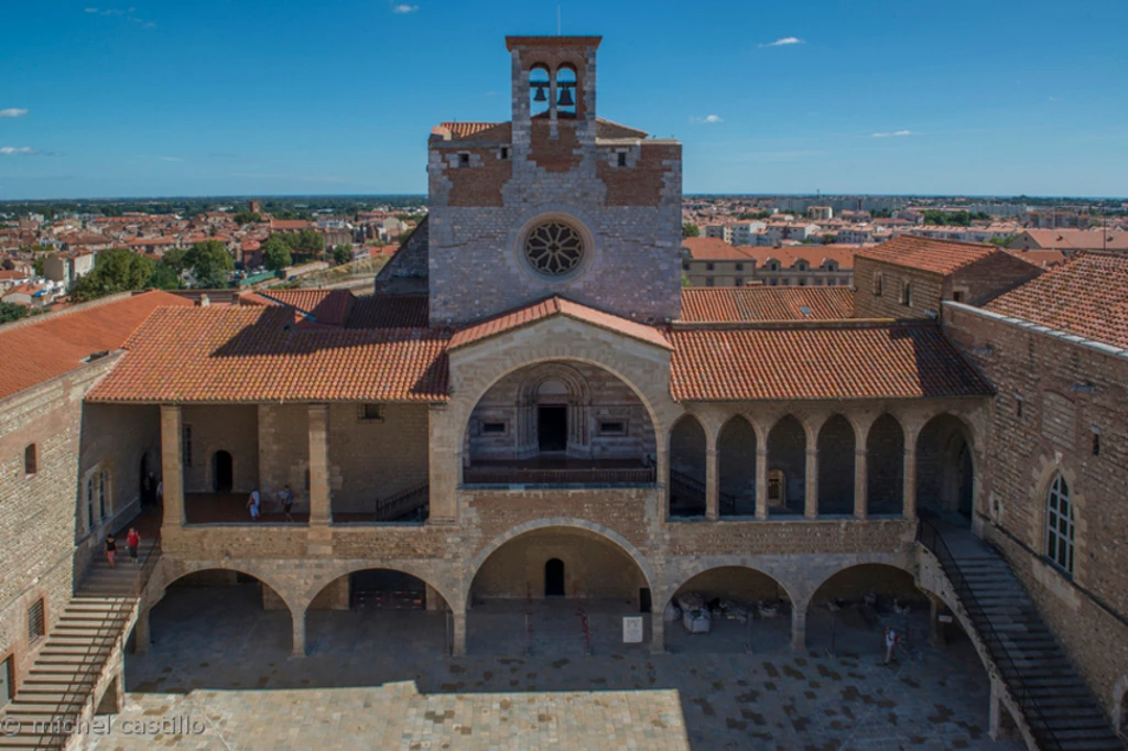 Palais des Rois de Majorque à Perpignan, attractions des Pyrénées-Orientales en Occitanie